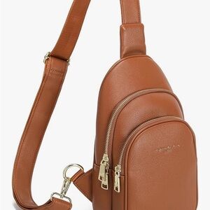 Inicat Crossbody Sling Bags FannyPacks Chest Bag